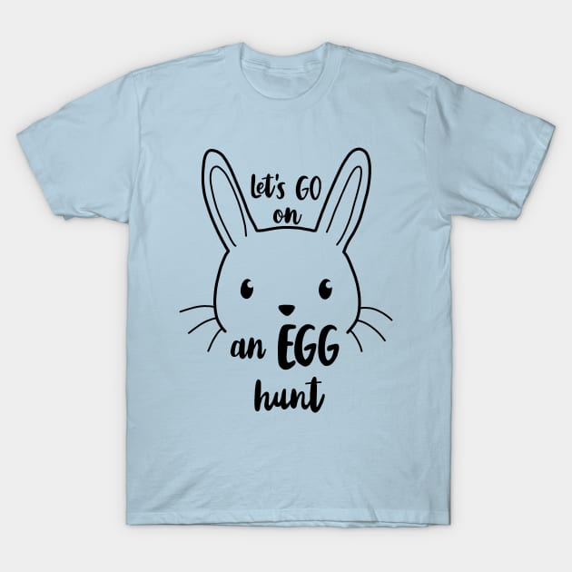 Easter Bunny - Egg Hunt T-Shirt by valentinahramov